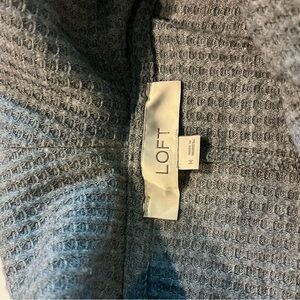 Loft Cowl Neck Waffle Weave Tunic